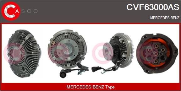 CASCO CVF63000AS Fan clutch A0002008522
