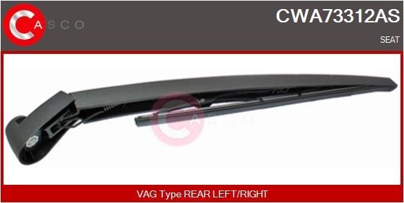 CASCO Rear, for left-hand/right-hand drive vehicles Wiper Arm CWA73312AS buy
