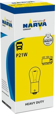 P21W NARVA 24V 21W, P21W Bulb, indicator 176443000 buy