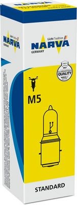 M5 NARVA Socket Bulb 12V 35/35W BA20d, Halogen High beam bulb 420273000 buy