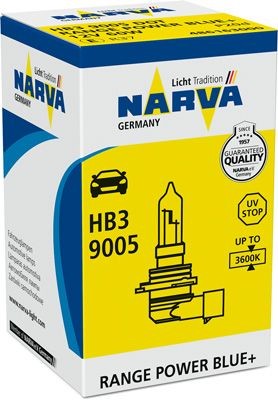 Original 486163000 NARVA Spotlight bulb BMW
