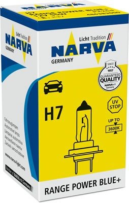 Original NARVA H7 Headlight bulb 486383000 for BMW X1