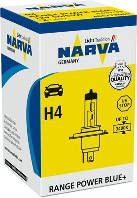 CAGIVA W Glühlampe, Fernscheinwerfer H4 12V 60/55W P43t-38, Halogen NARVA 486773000