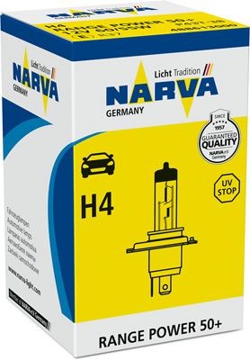 488613000 NARVA High beam bulb BMW H4 12V 60/55W P43t-38, Halogen