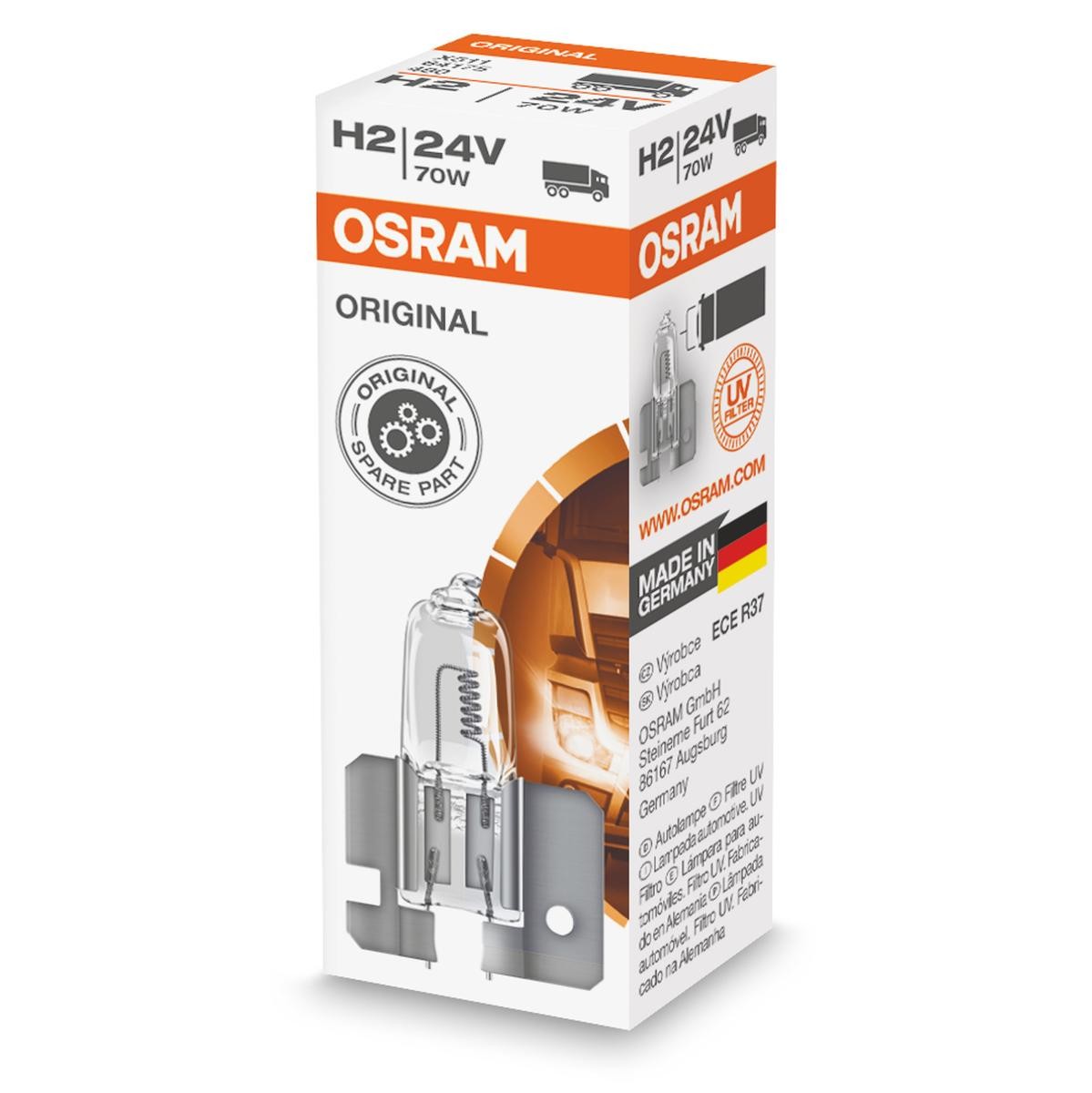 H2 OSRAM ORIGINAL LINE 24V, 70W Bulb, headlight 64175 buy