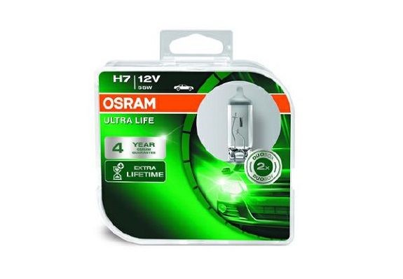 OSRAM H7 Main beam bulb H7 12V 55W PX26d, 3800K, Halogen