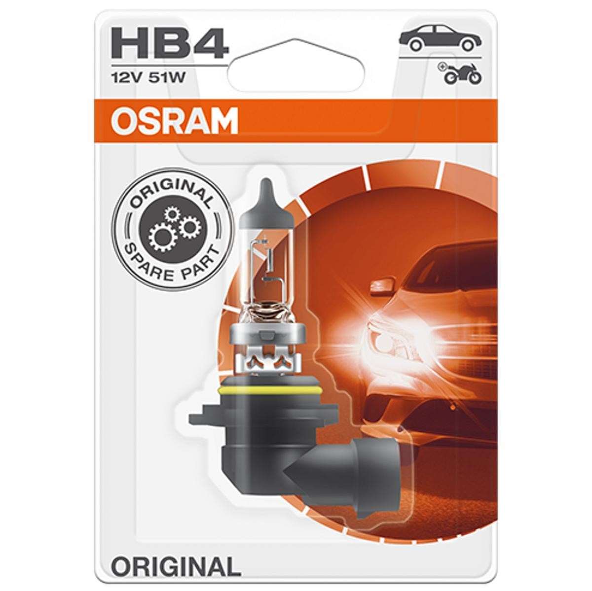 Angebot1 Glühlampe OSRAM HB4 12V 51W 