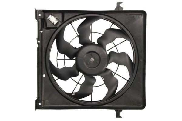 D80507TT THERMOTEC Cooling fan HYUNDAI Ø: 420 mm, 12V, 192W, with radiator fan shroud