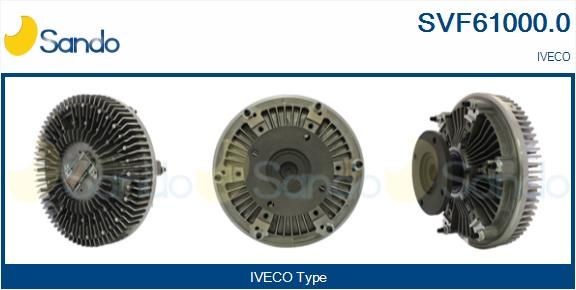 SANDO SVF61000.0 Kupplung, Kühlerlüfter für IVECO EuroTrakker LKW in Original Qualität