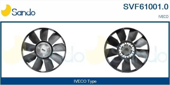 SANDO SVF61001.0 Kupplung, Kühlerlüfter für IVECO EuroStar LKW in Original Qualität