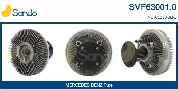 SANDO SVF63001.0 Kupplung, Kühlerlüfter für MERCEDES-BENZ UNIMOG LKW in Original Qualität