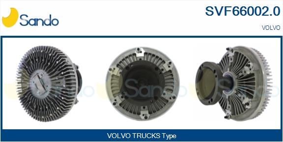 SANDO SVF66002.0 Kupplung, Kühlerlüfter für VOLVO FH 12 LKW in Original Qualität