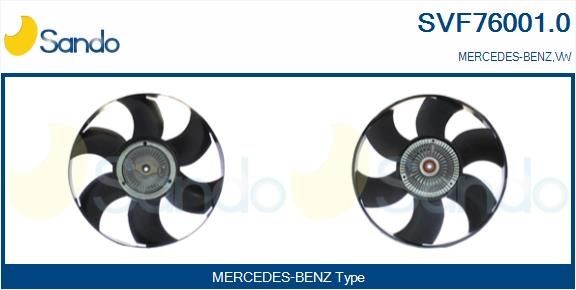 SANDO SVF76001.0 Fan clutch A0002009623