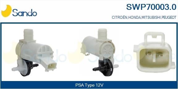 SANDO .0 SWP700030 Windshield washer pump Honda CR-V Mk3 2.2 i-CTDi 4WD 140 hp Diesel 2022 price
