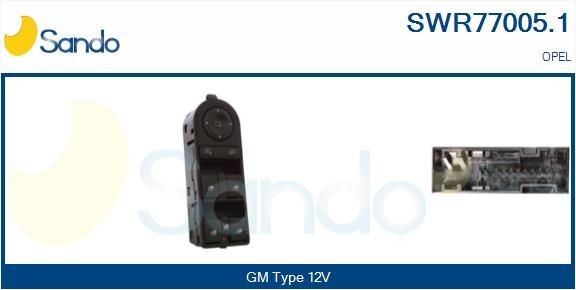 SANDO SWR77005.1 Window switch Driver side