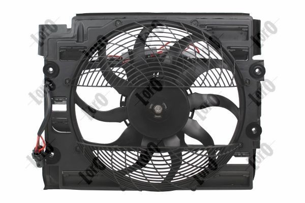 ABAKUS 004-014-0005 Fan, radiator Ø: 400 mm, with radiator fan shroud, with electric motor, with socket
