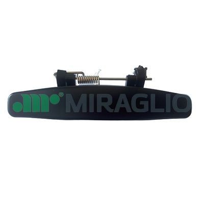 80/867 MIRAGLIO Door handles DACIA Left Front, black