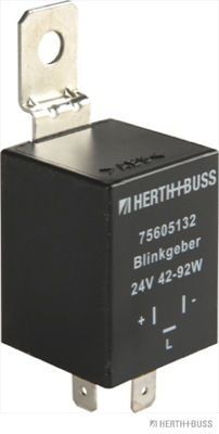 HERTH+BUSS ELPARTS 24V, Electronic, 2/4 x 21W, with retaining strap Flasher unit 75605132 buy