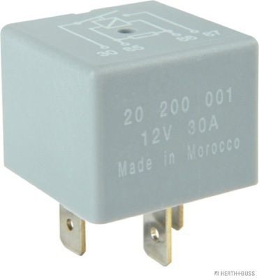 75613215 HERTH+BUSS ELPARTS Multifunction relay OPEL 12V, 4-pin connector