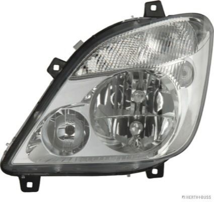 HERTH+BUSS ELPARTS 80659074 Headlight Left, H7/H7/H7, PY21W, W5W, with front fog light, without motor for headlamp levelling