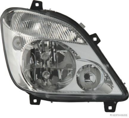 HERTH+BUSS ELPARTS 80659075 Headlight Right, H7/H7/H7, PY21W, W5W, with front fog light, without motor for headlamp levelling