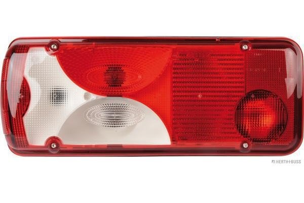 HERTH+BUSS ELPARTS 83830067 Rear light Left, red, white, Rear connector