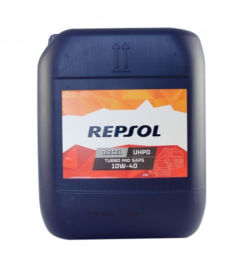 Automobile oil REPSOL 10W-40, 20l, Part Synthetic Oil longlife RP037K16