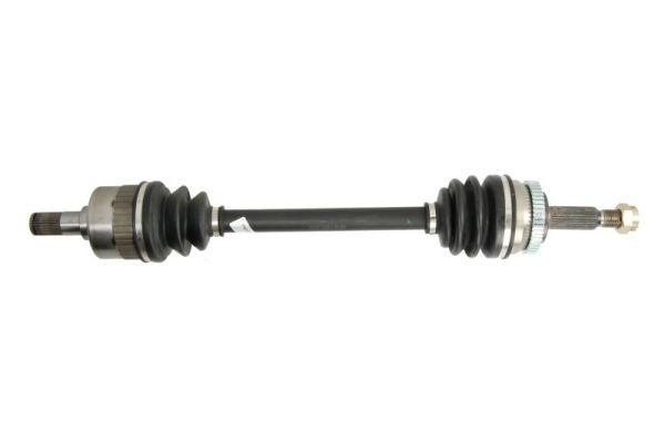POINT GEAR Front Axle Left, 670mm, for vehicles with ABS Length: 670mm, External Toothing wheel side: 27, Number of Teeth, ABS ring: 48 Driveshaft PNG72849 buy