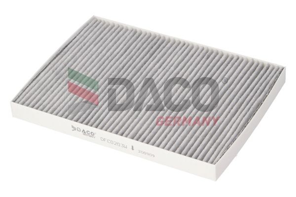 Original DACO Germany Air conditioner filter DFC0203W for AUDI Q5