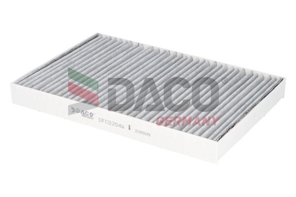 DACO Germany Filtro antipolline Audi A6 C5 Avant 1997 carbone attivo e antibatterico DFC0204W