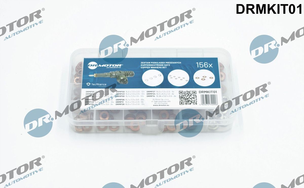 DR.MOTOR AUTOMOTIVE DRMKIT01 Seal Kit, injector nozzle 6000616683