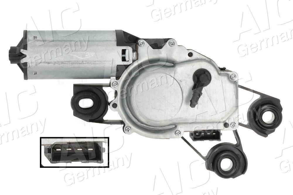 59699 AIC Wiper motor 12V, Rear, for left-hand/right-hand drive 