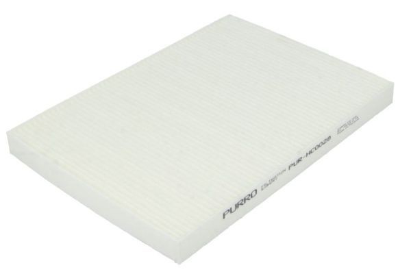 PURRO Particulate Filter, 272 mm x 198 mm x 22 mm Width: 198mm, Height: 22mm, Length: 272mm Cabin filter PUR-HC0028 buy