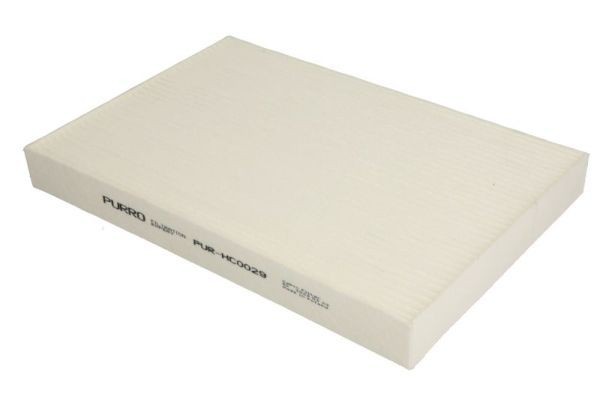 PURRO Particulate Filter, 302 mm x 203 mm x 32 mm Width: 203mm, Height: 32mm, Length: 302mm Cabin filter PUR-HC0029 buy