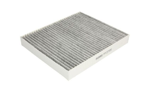 PURRO Activated Carbon Filter, 240 mm x 203 mm x 30 mm Width: 203mm, Height: 30mm, Length: 240mm Cabin filter PUR-PC5018C buy