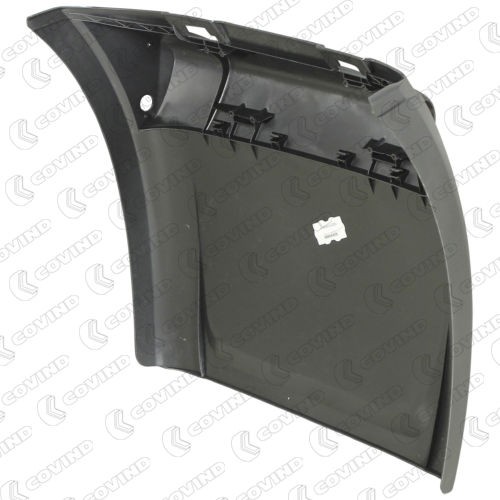 COVIND XF5/617 Wing fender Left, without fastening clamp, black