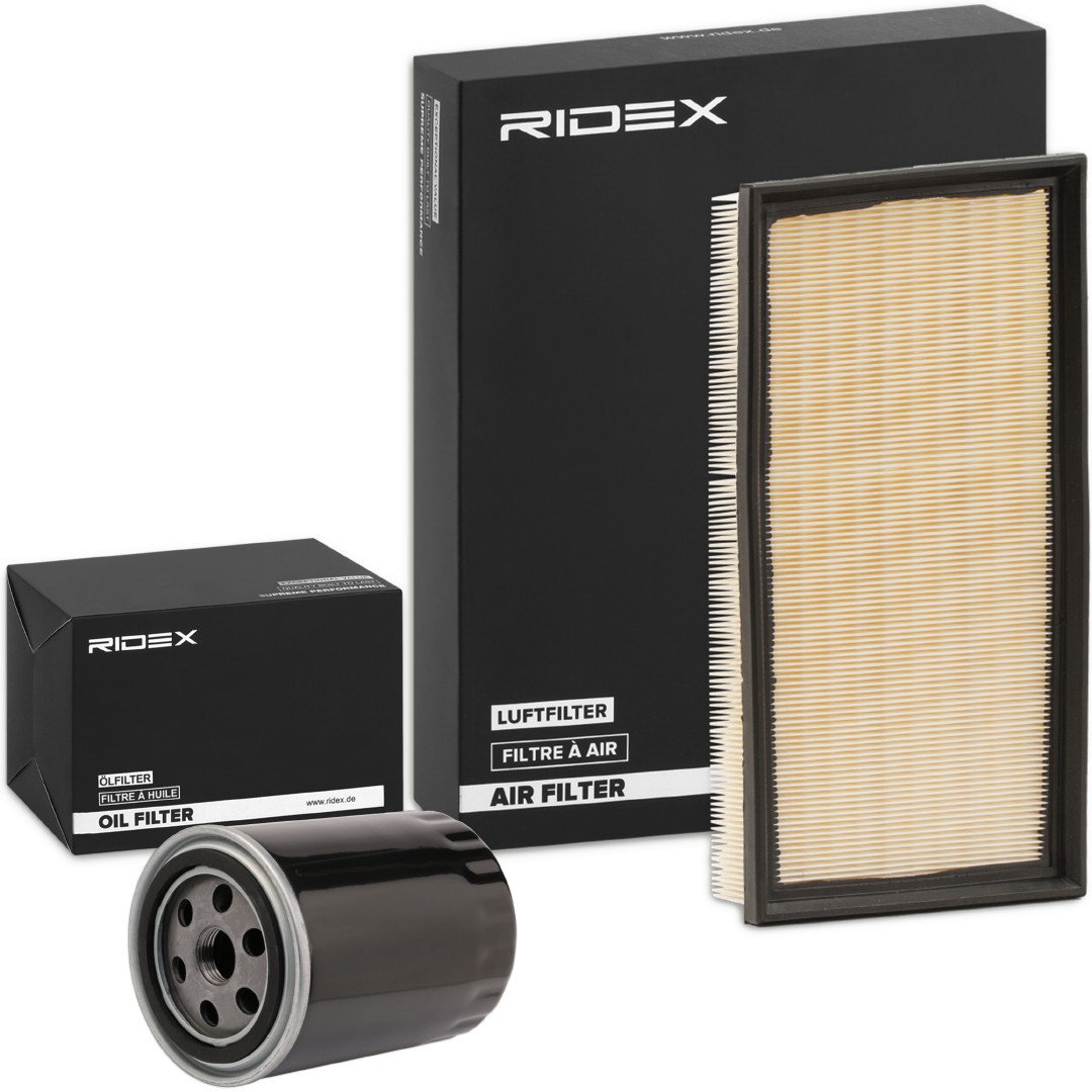 RIDEX 4055F1092 Service kit & filter set VOLVO S70 1996 in original quality