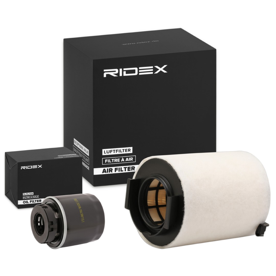 RIDEX 4055F1107 Service kit & filter set Skoda Superb 3t