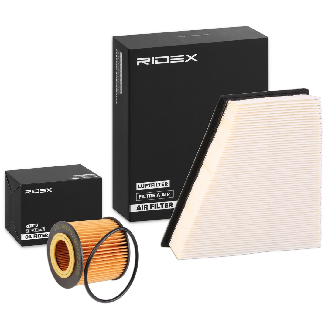 RIDEX 4055F1201 Filtro dell'aria SKODA Roomster Praktik (5J) 1.2 70 CV Benzina 2014