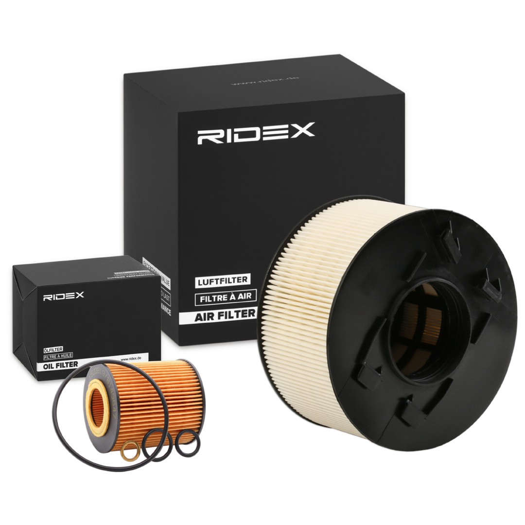 RIDEX 4055F1209 Service kit & filter set BMW 3 Compact (E46) 316 ti 115 hp Petrol 2005