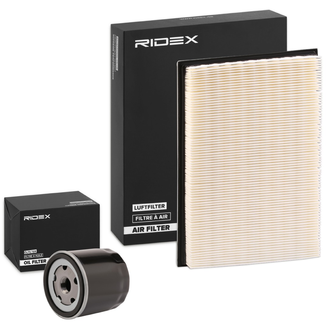 RIDEX 4055F1303 Service kit & filter set FORD USA ESCORT price