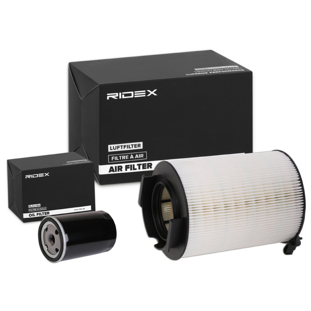 RIDEX 4055F1320 Service kit & filter set Touran Mk1 1.6 102 hp Petrol 2009 price
