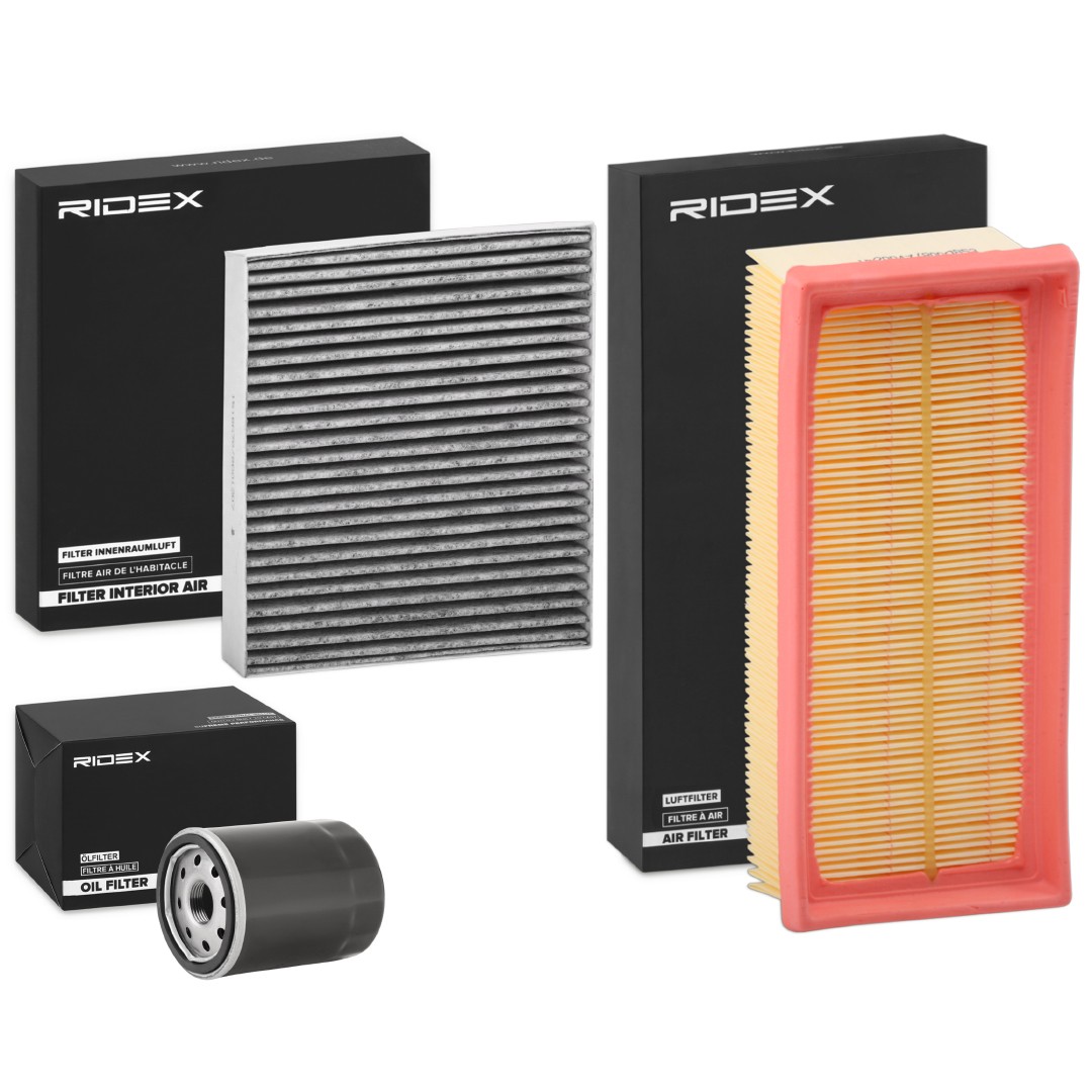 RIDEX 4055F2860 Service kit & filter set MITSUBISHI PAJERO / SHOGUN PININ in original quality