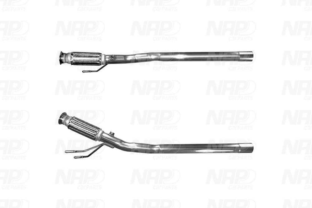 CAC10301 NAP carparts Exhaust pipes VW Length: 1095mm, Up to Euro 5