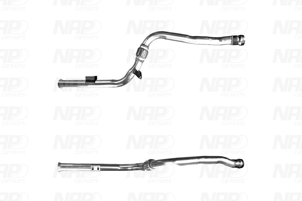 original Mercedes S204 Exhaust pipes NAP carparts CAC10347
