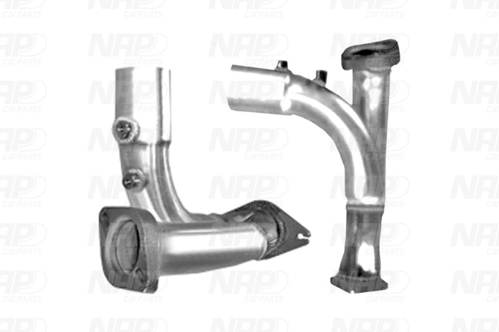 NAP carparts Length: 275mm, Up to Euro 4 Exhaust Pipe CAC10464 buy