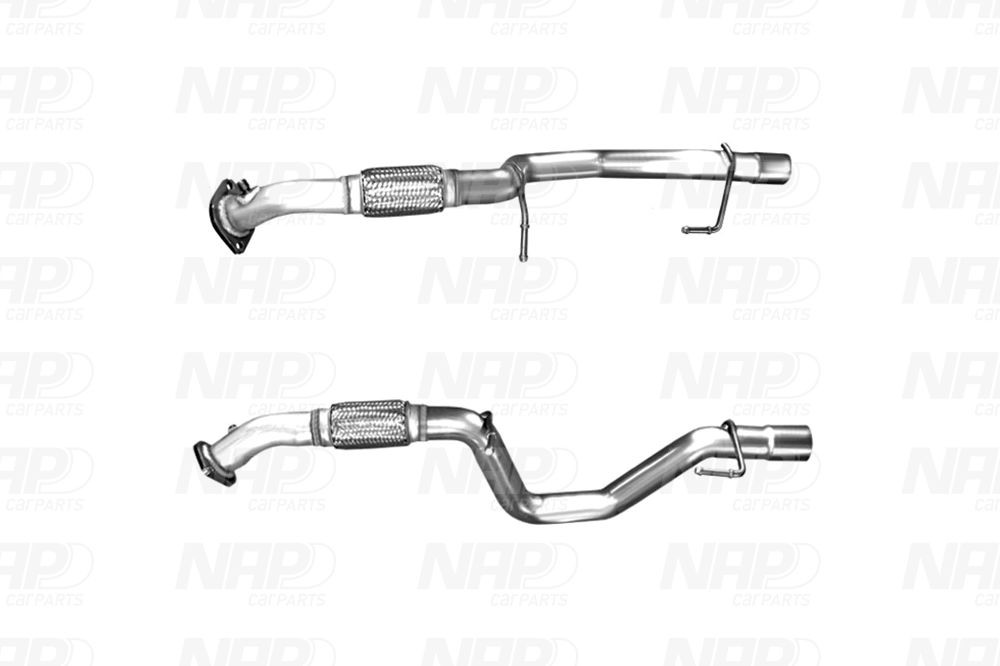 NAP carparts CAC10522 JEEP Exhaust pipes in original quality