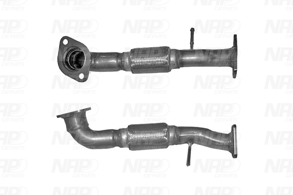 NAP carparts Length: 395mm, Up to Euro 3 Exhaust Pipe CAF10429 buy