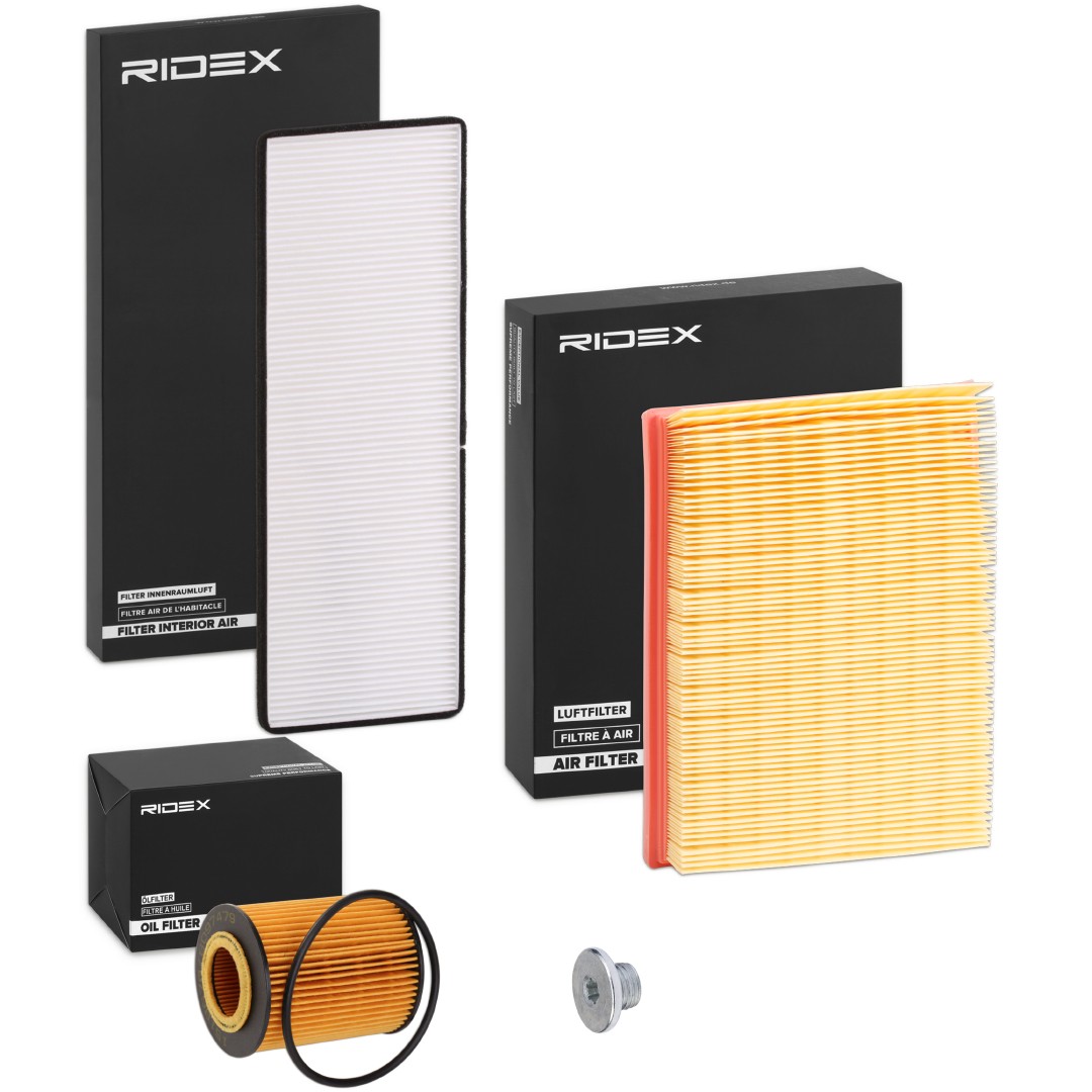 Great value for money - RIDEX Filter kit 4055F5757