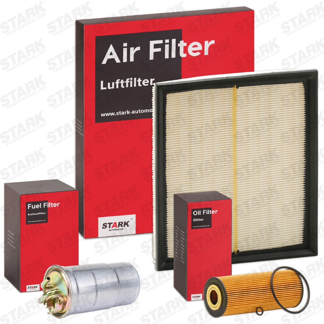 STARK with air filter, without oil drain plug, Filter Insert, three-piece Filter set SKFS-18887680 buy